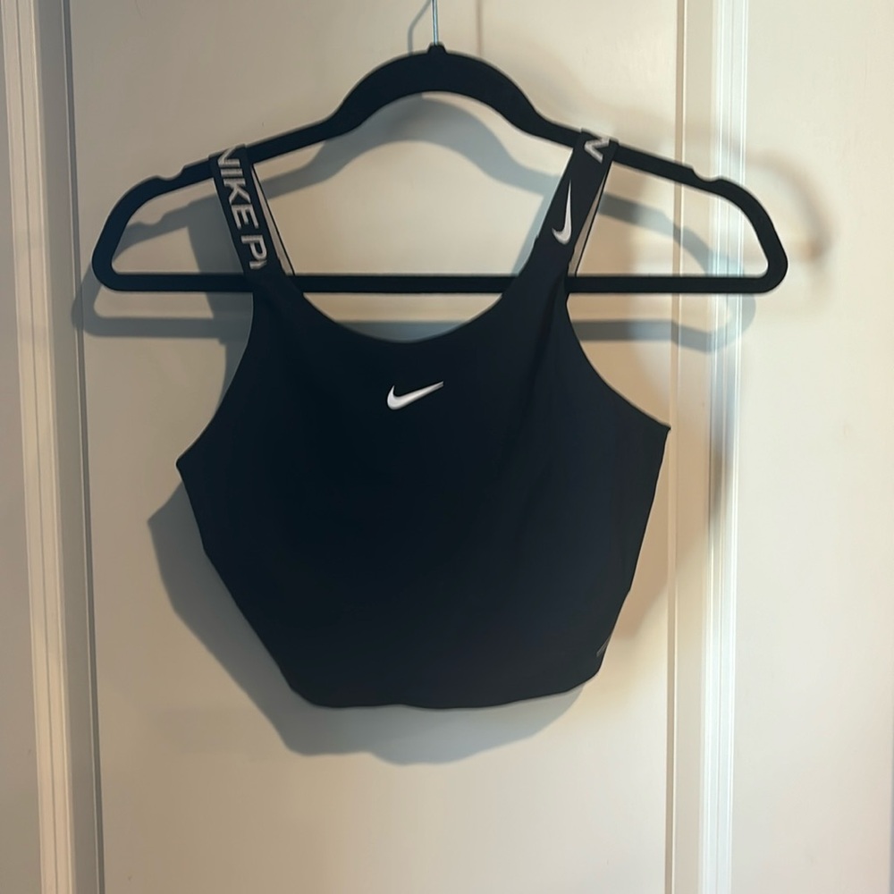 Nike pro dri-fit tank sports bra small